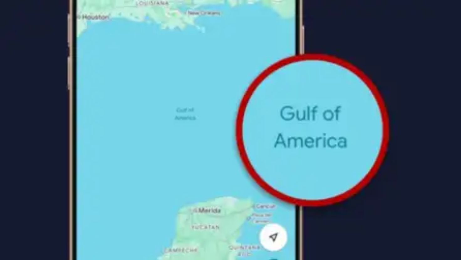 Gulf Of Mexico Renamed Gulf Of America On Google Maps Following Trump Order