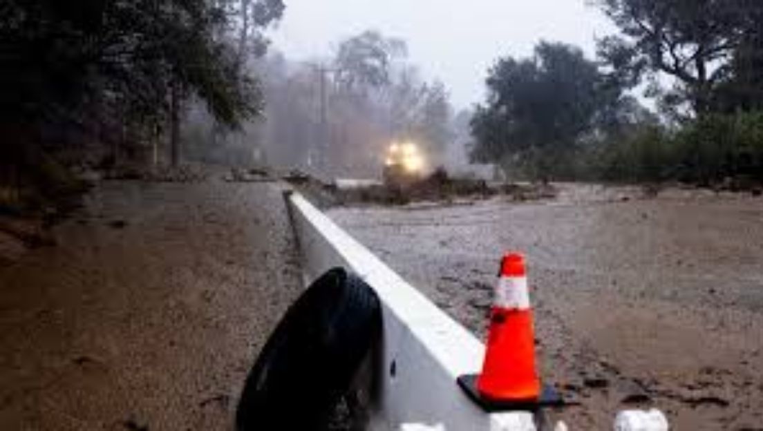 Heavy Rainfall Causes Mudslides And Debris Flows In Los Angeles